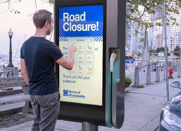 Historical interactive public display concept